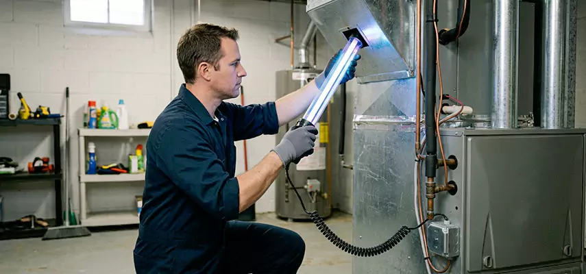 Tamarac Package Unit UV Light Installation